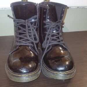 Dr. Martens Kids Black Boots - Size 4 ($40)